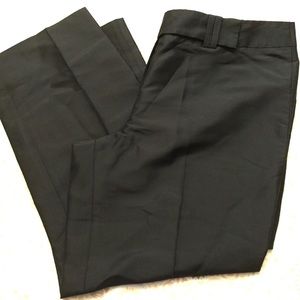 Ann Taylor Dark Blue Silk Dress Pants Ankle